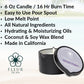 Massage Oil Candle By Fleur De Spa - All Natural - 6Oz With Pour Spout Made In Usa (Leather)