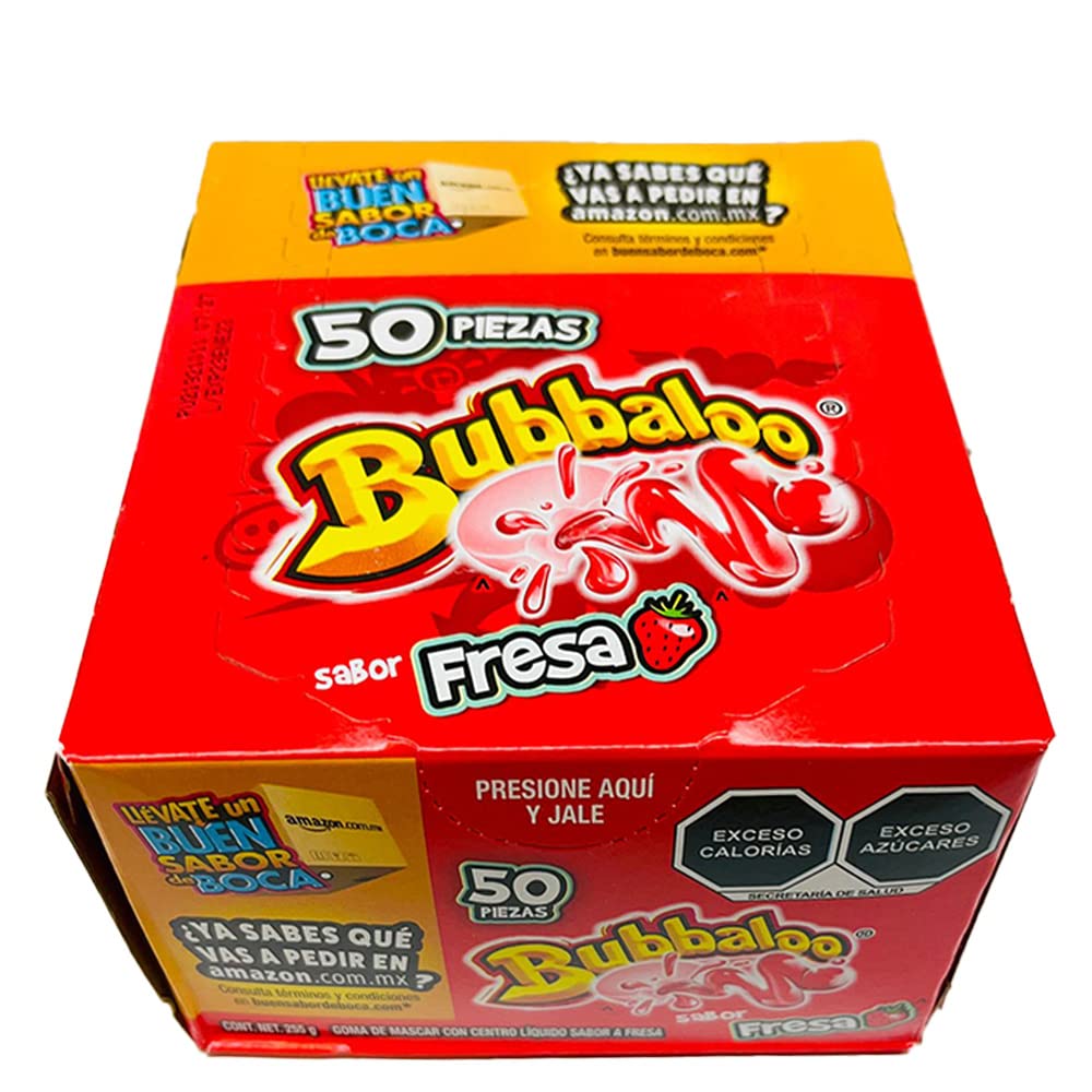 Bubbaloo Bubble Gum Strawberry By Bubbaloo