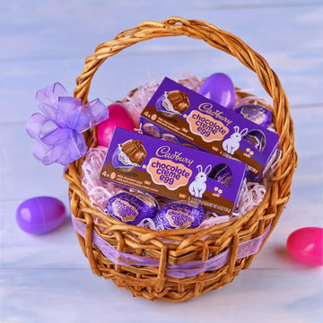 Cadbry Chocolate Creme Eggs Easter Candy 2 Pack - Milkchocolate With Soft Chocolate Creme Center For Easter Basket Stuffers, Gif