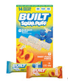 14 Bars Sour Puff Variety Pack 7 - Blue Razz Blast and 7 - Sweet Peach Punch