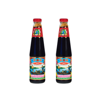 Lee Kum Kee Top-Grade Oyster Flavored Sauce (18 Oz - 2 Pack)  Rich & Savory  All-Purpose Seasoning  Perfect For Marinades  Stock  Gravy  Stews  And Stir-Fry