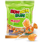 Bon Bon Bum - Fruity Lollipop with Bubble Gum center - Perfect for Parties and Sharing (24 Pieces, Mango)