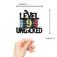 Level 9 Unlocked Game Birthday Cake Topper - Video Game Boy'S 9Th Birthday Game On Party Cake Supplies - Gaming Level Up Winner