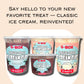 G-BOX Freeze Dried Ice Cream Cubes, Vanilla Flavor, 2.5 oz - Perfect for Camping, Outdoor, Party, NASA Space Dessert