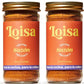 Loisa Seasoning, USDA Organic, Non-GMO, No-MSG, No Preservatives, No Artificial Coloring, No Artificial Flavors, Two 1.8oz Jars 