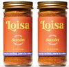 Loisa Seasoning, USDA Organic, Non-GMO, No-MSG, No Preservatives, No Artificial Coloring, No Artificial Flavors, Two 1.8oz Jars 