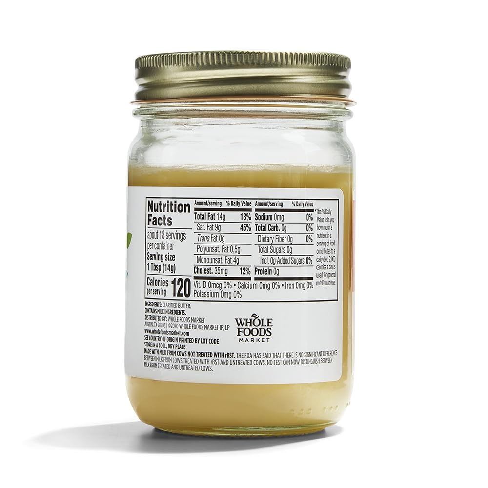 365 By Whole Foods Market, Ghee, 9 Ounce