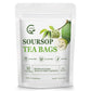 Organic Soursop Leaf Tea Bags | Annona Muricata Herbal Tea for Relaxation & Wellness | Caffeine-Free  Antioxidant Rich | 30 Count | Gluten-Free  Non-GMO