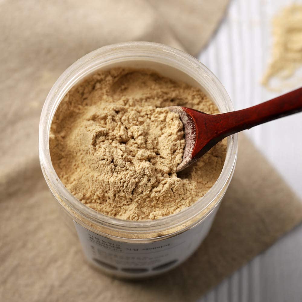 Organic Korean Shiitake Mushroom Powder [ Usda Certified ] All Natural Umami Seasoning, Vegan Shitake Mushrooms Powder For Cooki