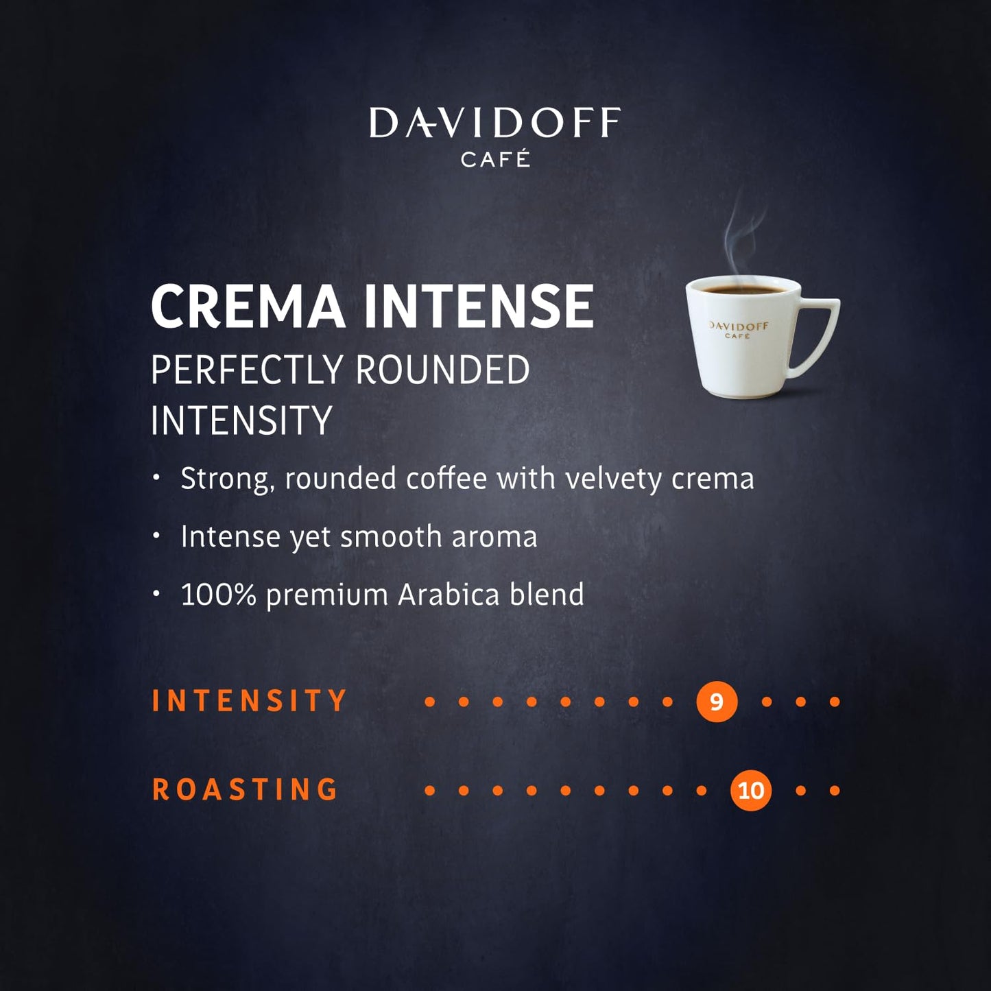 Davidoff Instant Coffee Quartet - Rich Aroma, Fine Aroma, Espresso 57 And Crema Intense Bundle - 100% Arabica Beans - Rich Spice