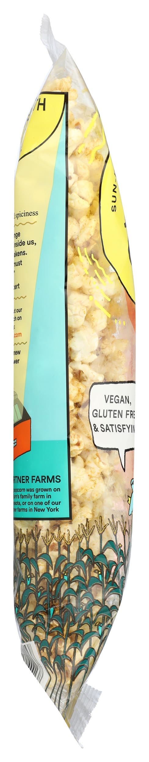 Bjornqorn Spicy Sun-Popped Popcorn, 3 Oz
