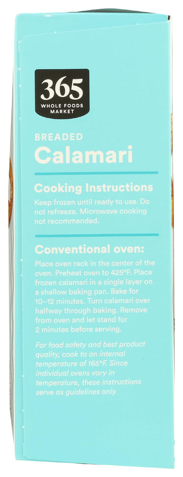 365 Everyday Value Wild Caught Breaded Calamari, 12 oz