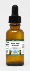 Anise Seed & Fennel Glycerite Liquid Extract (1:5) - Strawberry Flavored (1 oz, ZIN: 522038)