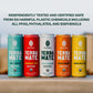 Mateina Yerba Mate Zero Sugar Energy Drink - 120mg Natural Caffeine - Organic  Non-GMO  Non-Carbonated - Dr. Andrew Huberman Recommended - 12 Pack (12oz Cans) (12 Pack  Peach Passion)