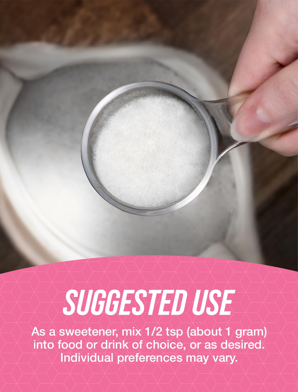 Bulkdietary products Fructose Powder - Granulated Sugar Substitute - 500 Grams (1.1 lbs) - Sugar Alternative for Baking