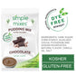 Simple Mixes Natural Instant Pudding Variety, Chocolate, Vanilla & Salted Caramel, Gluten and Dye-Free, No Fat, or Lactose, Kosh