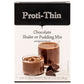 Proti-Thin High Protein Creamy Chocolate Pudding/Shake Mix, 15g Protein, Low Calorie, Low Carb, Low Sugar, No Gluten Ingredients
