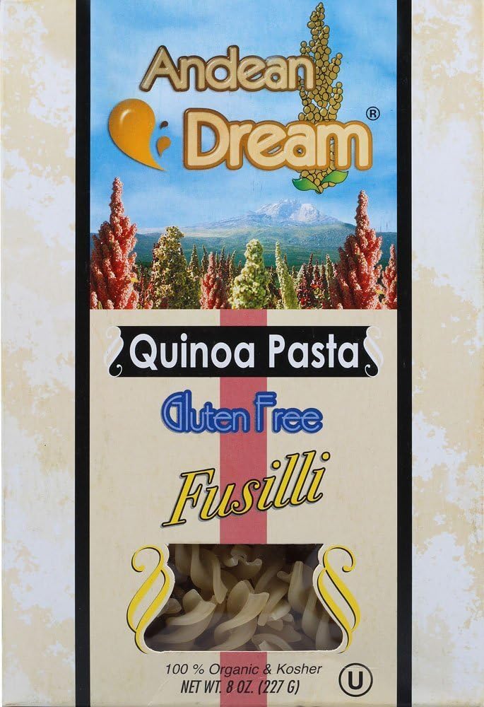 Organic Fusilli Quinoa Pasta Gluten Free 8 Ounces (Case Of 12)12
