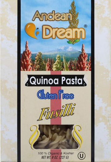 Organic Fusilli Quinoa Pasta Gluten Free 8 Ounces (Case Of 12)12