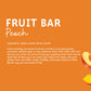 Mate Apple + Peach Healthy Snack, 100% Natural Real Fruit Bar & Gluten-Free & Vegan & Non Gmo & Kosher - Zero Added Sugar, No Pr