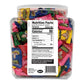 Warheads - Extreme Sour Hard Candy - Sour Apple, Black Cherry, Blue Raspberry, Lemon & Watermelon Flavors - 34 Oz. Tub With 240