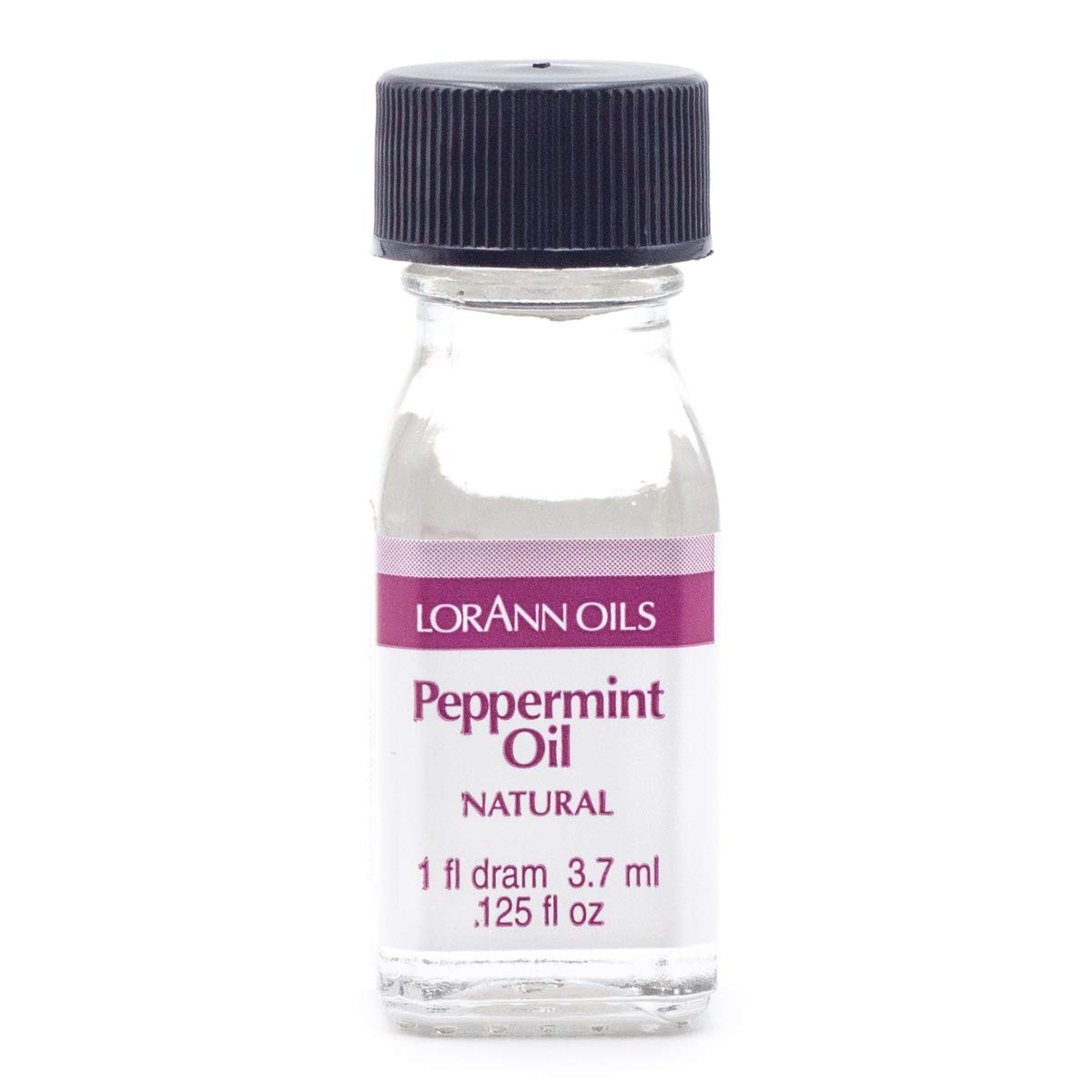 Lorann Peppermint Oil Ss Natural Flavor, 1 Dram Bottle (.0125 Fl Oz - 3.7Ml - 1 Teaspoon)