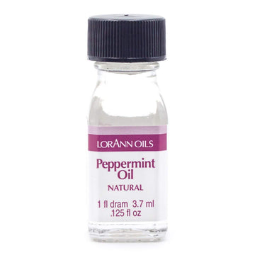 Lorann Peppermint Oil Ss Natural Flavor, 1 Dram Bottle (.0125 Fl Oz - 3.7Ml - 1 Teaspoon)