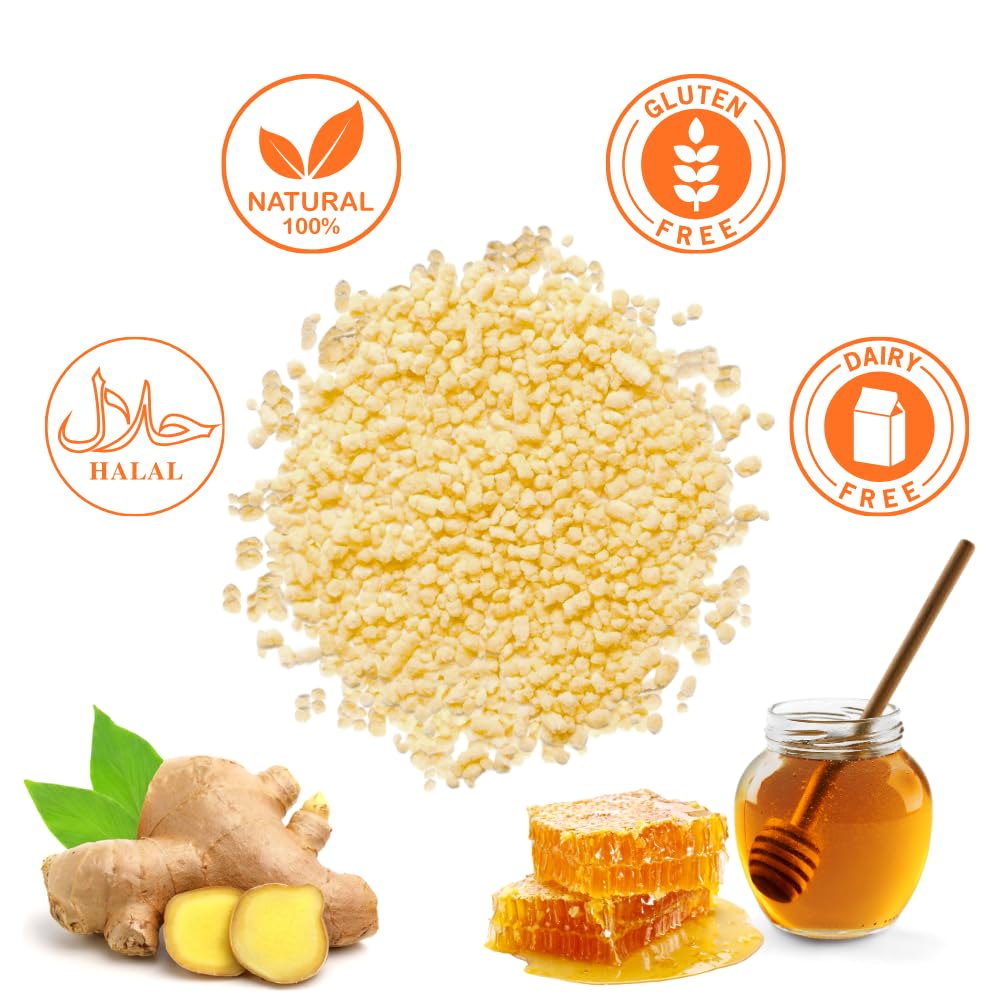 Meekus Ginger Tea With Honey: Premium Tea Bags & Crystals - Instant Packets For Soothing Drink, 18G X 40 Sachets (Cinnamon, 2 Pa