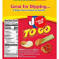 Jiff-To-Go 36-Count Creamy Peanut Butter Exclusive Packaging W/A Spoon