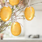 Inheming 6 Pcs Gold Easter Eggs, Empty Plastic Easter Eggs, Fillable Eggs For Candy, Chocolate, Money And Easter Stuff, Easter E