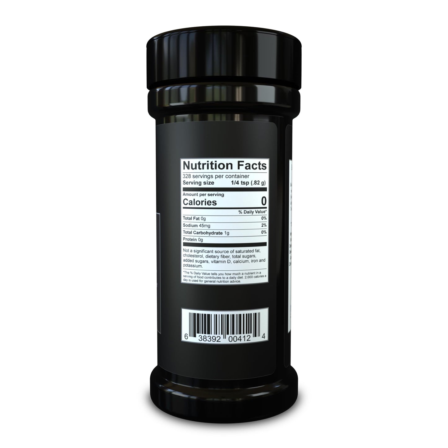 Bearded Butchers Black Blend Seasoning, 9.5 Oz Large Shaker - Coffee & Molasses Flavor For Steaks, Brisket, Burgers, Roasts, Gam