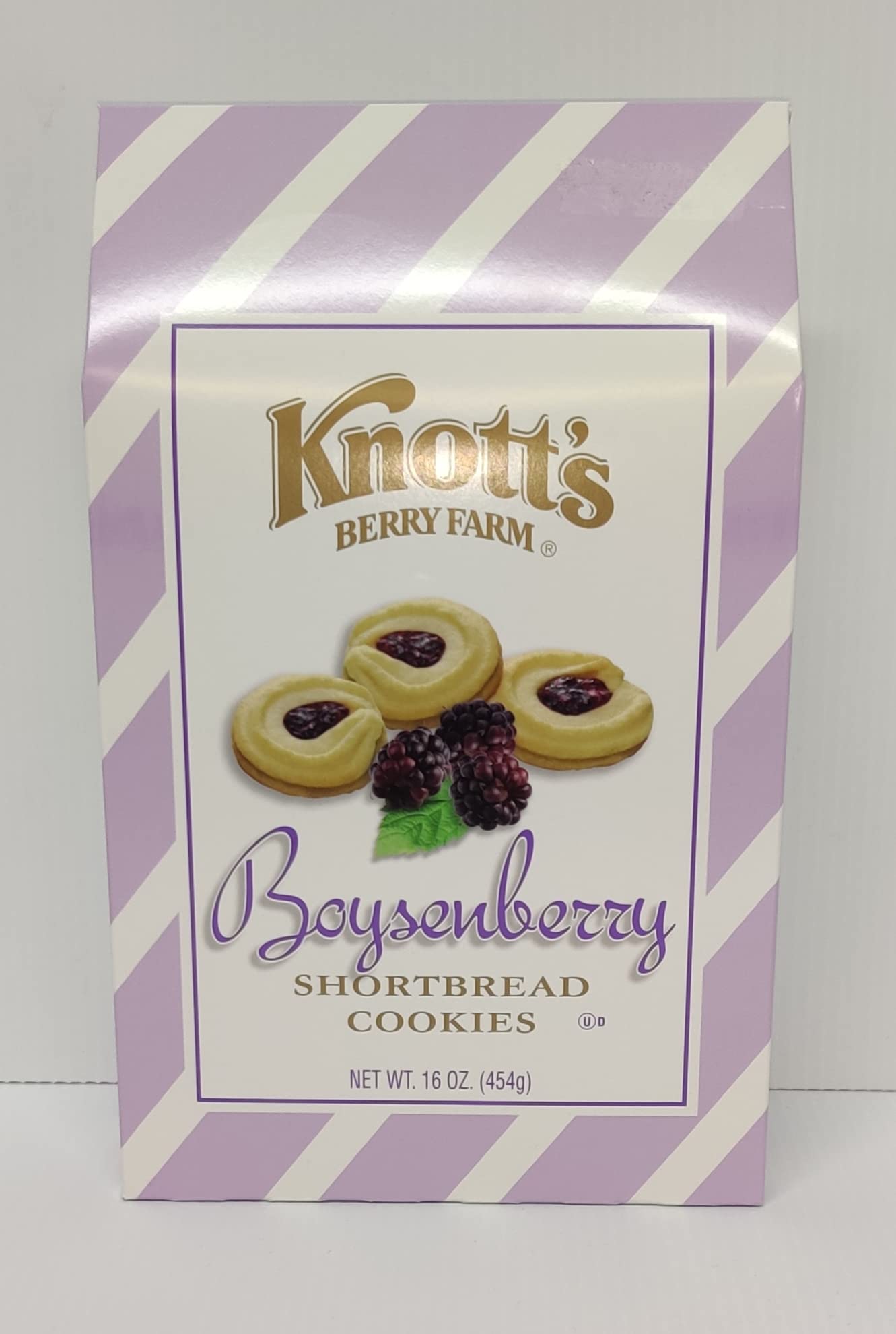 Knott's Berry Farm Shortbread Cookies (Boysenberry, 16 oz)