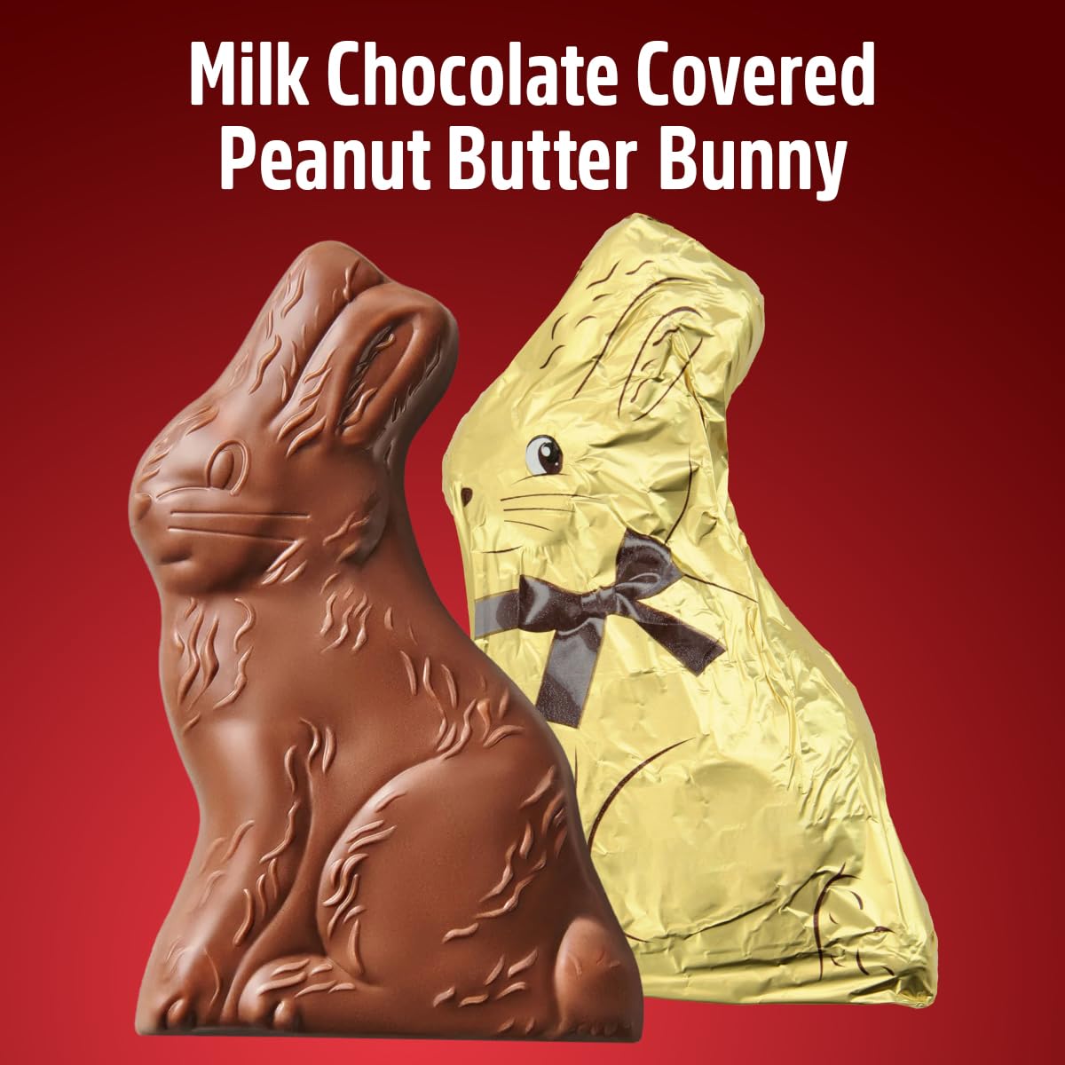 Milk Chocolate Bunny, Easter Candy Gift Box, 5 Oz. Ideal For Kids And Adults, Decadent Chocolate Bunnies For Gifting And Sharing