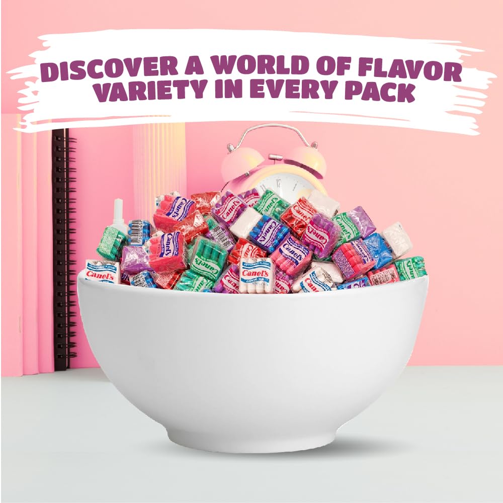 Canels Original Chewing Gum - 2 Pound Bulk Pack (About 180 Count) - Assorted Flavors (Pack of 2)