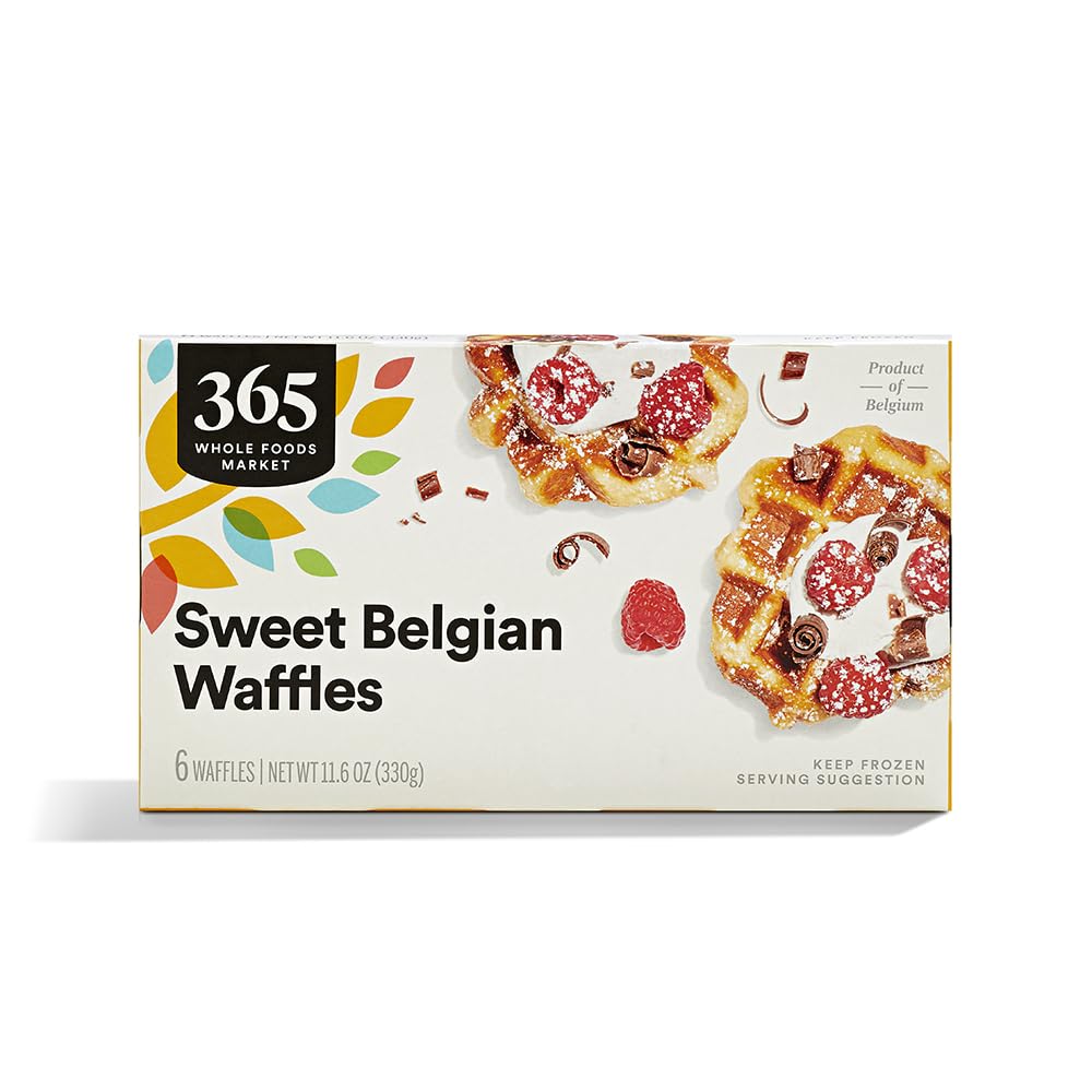 365 By Whole Foods Market, Belgian Waffles, 11.6 Ounce