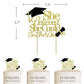 She Believed She Could So She Did Cake Topper For Graduation Decorations, 2024 Graduation Cake Topper, Congrats Grad 2024 Gradua