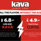 Kava Decaf Acid Reduced Instant Coffee, 4 Ounce Jar (Pack Of 6)