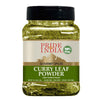 Pride Of India- Natural Curry Leaf Powder Ground - 8 Oz (Half Pound) Resealable Pouch - Authentic Indian Spice Blend - Used In S