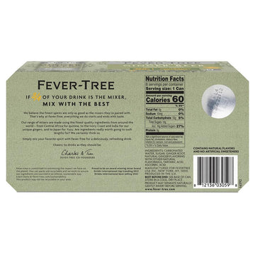 Fever-Tree Ginger malt-inspired - Premium Mixer - Naturally Sourced Ingredients - 5.1 Fl Oz Cans - Pack of 8
