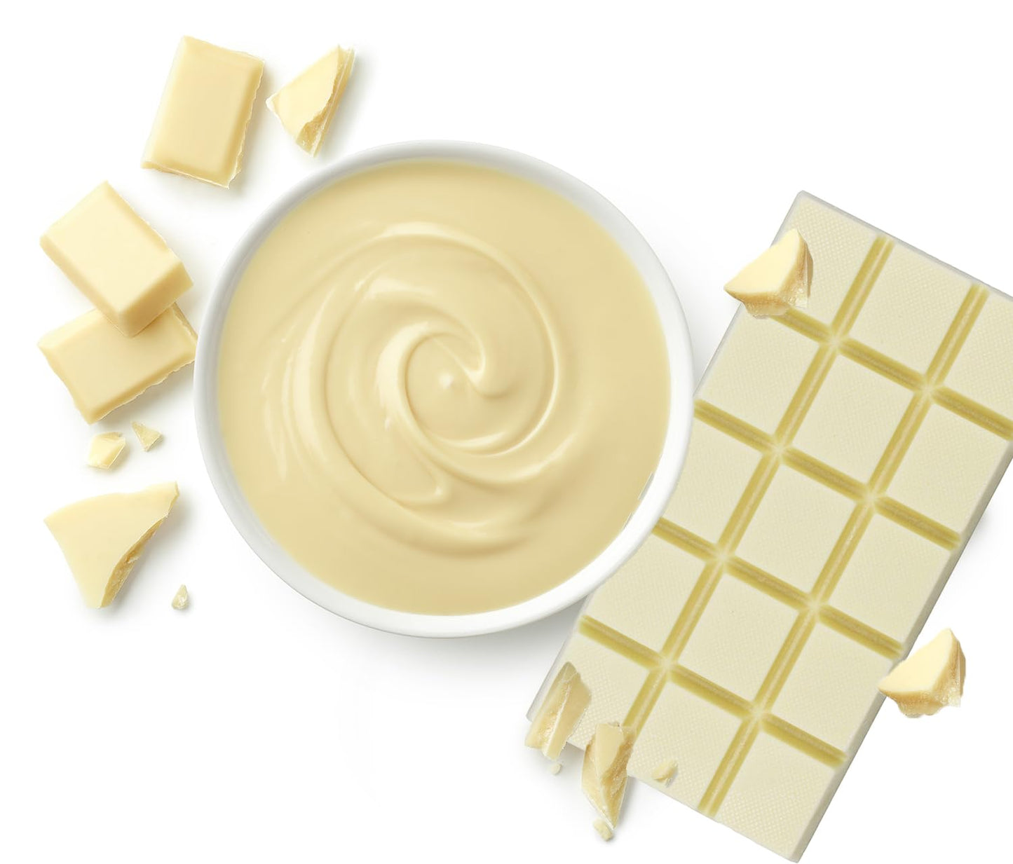 The Dreidel Company White Almond Bark Coating, Candy Coating, Microwaveable Almond Coating For Baking, Toppings, and Sweets - (P