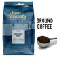 Door County Coffee Highlander Grogg Flavored Coffee Ground - 5 lb Bag - Flavored Ground Coffee Medium Roast - 100% Specialty Ara