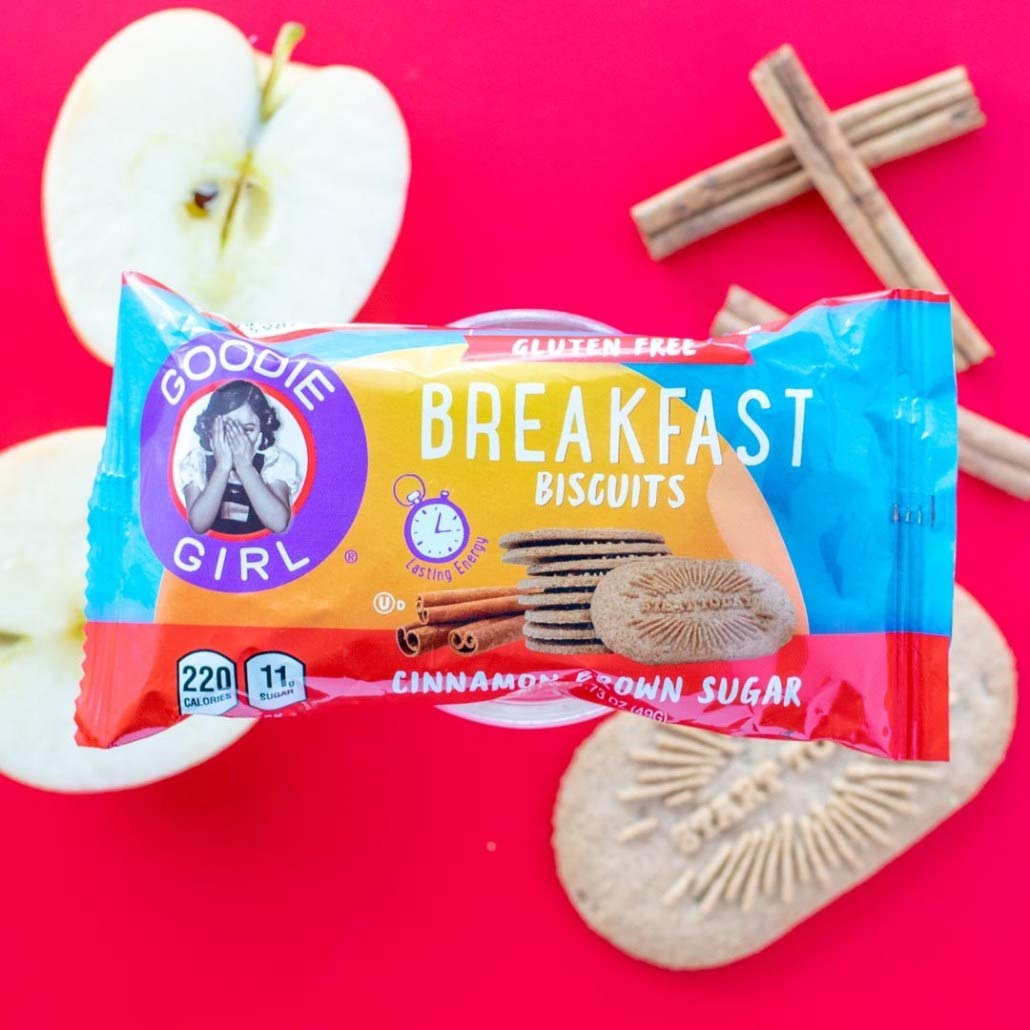 Goodie Girl, Breakfast Biscuits, Cinnamon Brown Sugar, 4 Ct, Net Wt. 7 Oz