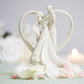 Wedding Collectibles Stylized Dancing Heart Wedding Cake Topper