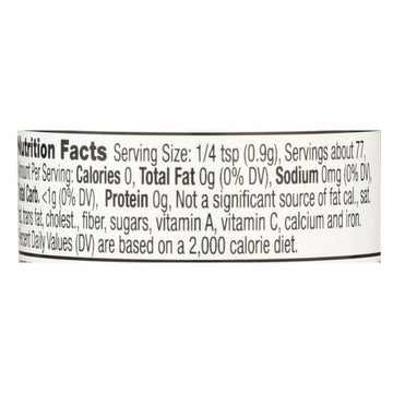 Frontier, Salt Free Organic Seasoning Lemon Pepper, 2.5 Oz