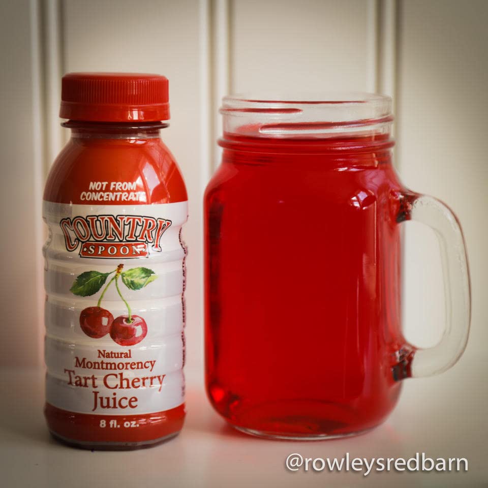 Country Spoon 100% Tart Cherry Juice (70+ Tart Cherries Per 8 Oz) 12 Pack | Not From Concentrate, Single Ingredient Drink, Melatonin Rich, Healthy Fruit Drink (Cherry)