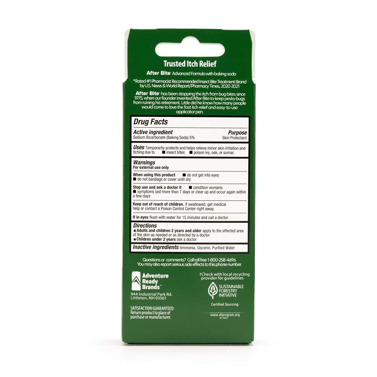 After Bite Advanced Formula with Baking Soda 0.5oz (3 Pack)