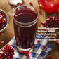 100% Organic Pomegranate Juice  33.8 Oz Glass Bottle (6 Pack) No Sugar  No Artificial Colors  No Preservatives  No Flavors Added  Gluten Free and Kosher