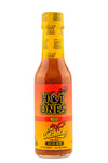 HOT ONES Los Calientes Rojo Hot Sauce, Natural Ingredients, Smoked Red Jalapeno & Habanero, 5 fl oz Bottle