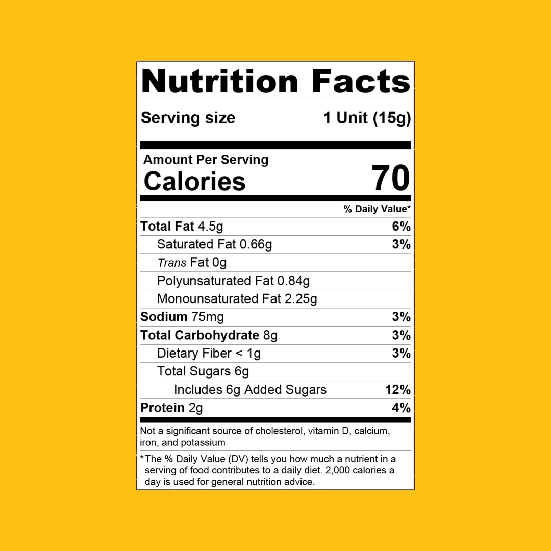 Pasokin | Natural Peanut Butter Snack | Creamy Pb Bites | Gluten Free, Vegan Protein | Pacoca Made In Usa, 6 Boxes With 12 Bites