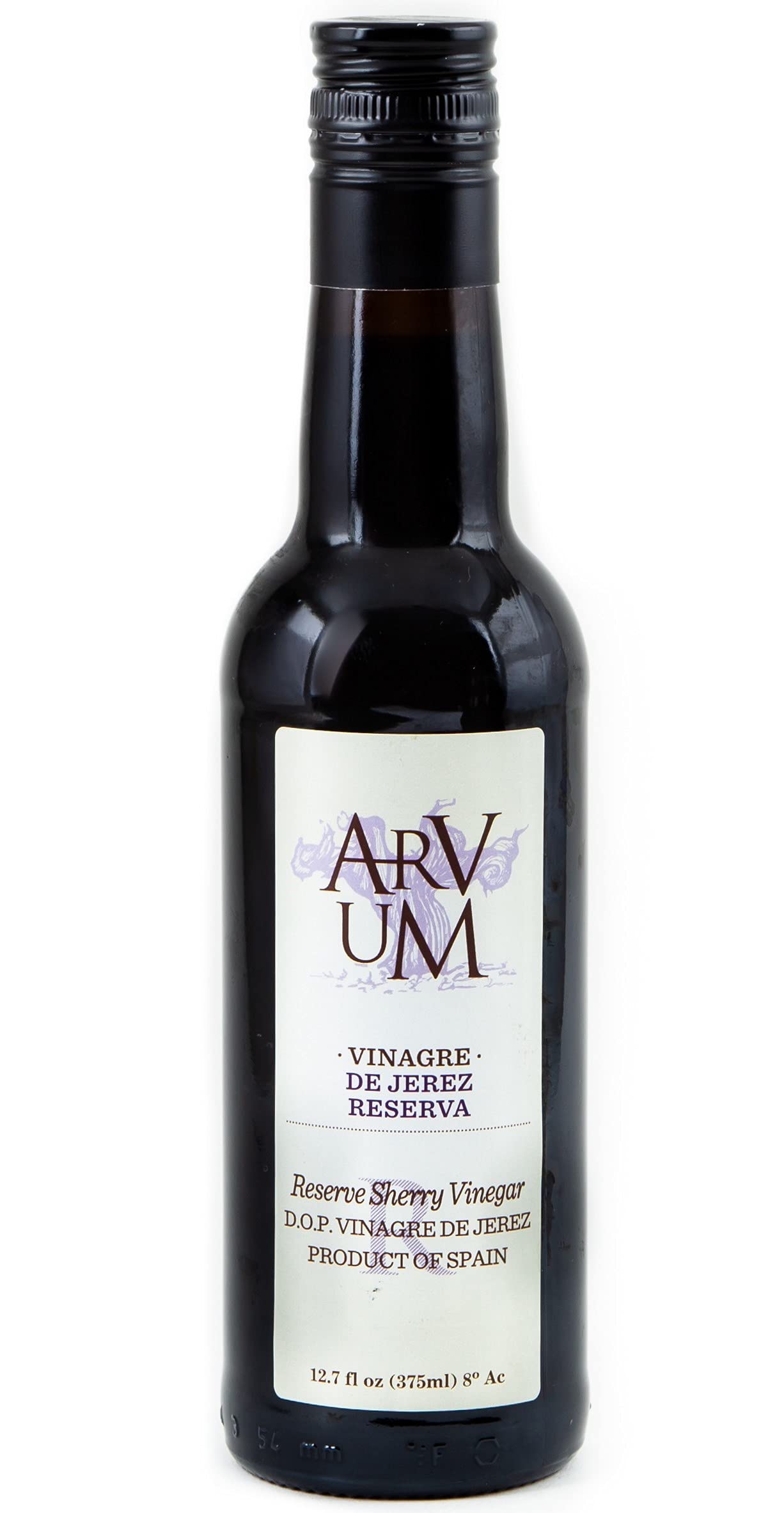 Arvum Sherry Vinegar - Oak Aged, Imported from Spain, 12.75 Fl Oz